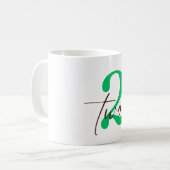 Tweede Jubileum Koffiemok (Voorkant links)