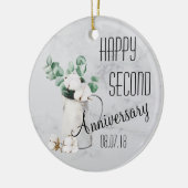Tweede Jubileum Porcelain Ornament (Links)