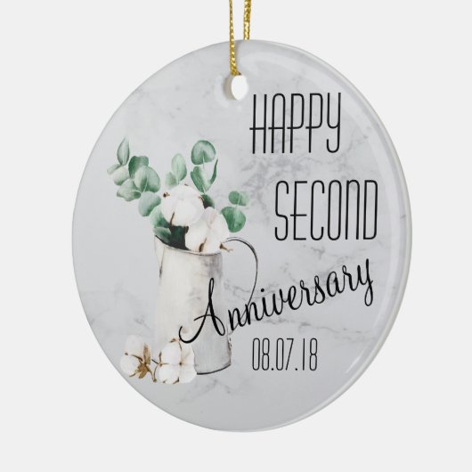 Tweede Jubileum Porcelain Ornament (Links)