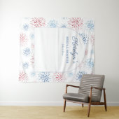 Tweede Juli Vuurtoren Bruiloftsfotoshoot Achtergro Wandkleed (In Situ (horizontaal))