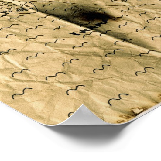 Tweede kaart van de vergeten Realm Poster (Hoek)