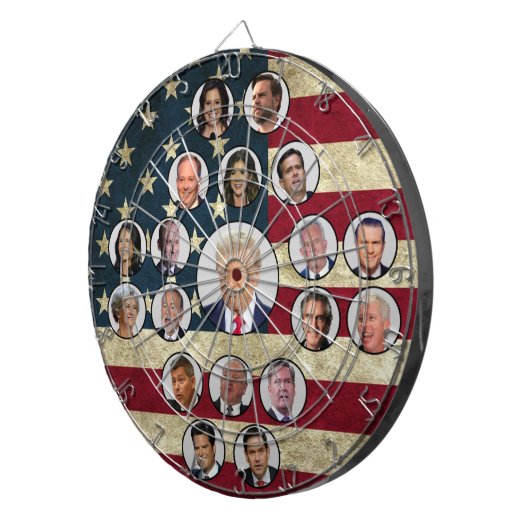 Tweede kabinet van Donald Trump Dartbord (Voorkant Rechts)