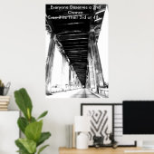 Tweede kans Motivatie Poster (Thuiskantoor)