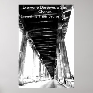 Tweede kans Motivatie Poster