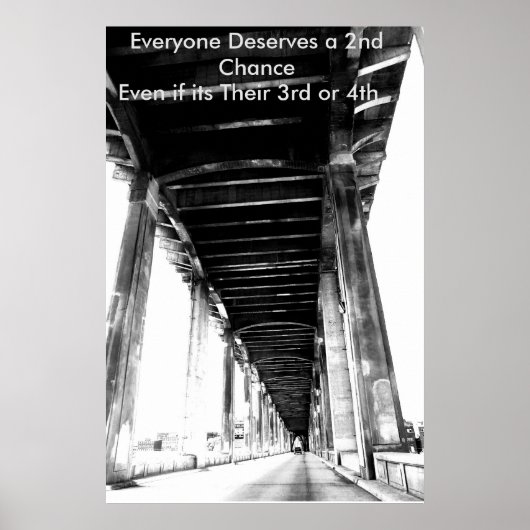 Tweede kans Motivatie Poster (Voorkant)