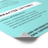 Tweede kans op werk Tips Felon Friendly Info Poster (Hoek)