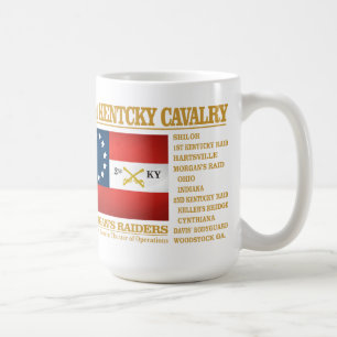 Tweede Kentucky Cavalry (BA2) Koffiemok