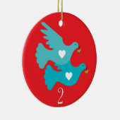 Tweede kerstdag keramisch ornament (Rechts)