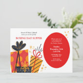 Tweede Kerstdag Ovaal Kaart (Staand voorkant)