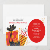 Tweede Kerstdag Ovaal Kaart (Voorkant / Achterkant)