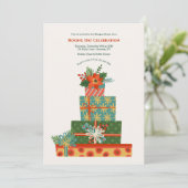 Tweede Kerstdag Uitnodiging (Staand voorkant)