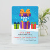 Tweede Kerstdag Uitnodiging (Staand voorkant)