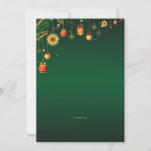 Tweede Kerstdag Uitnodiging (Achterkant)