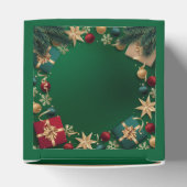 Tweede Kerstmis Aangepaste serie Foto tekst Sjablo Bedankdoosjes (Bovenkant)
