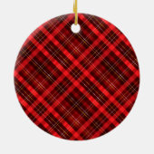 Tweede Kerstmis Aangepaste serie Foto tekst Sjablo Keramisch Ornament (Achterkant)