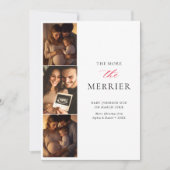 Tweede kindgeboorte aankondiging Meer de Merrier (Voorkant)