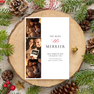 Tweede kindgeboorte aankondiging Meer de Merrier