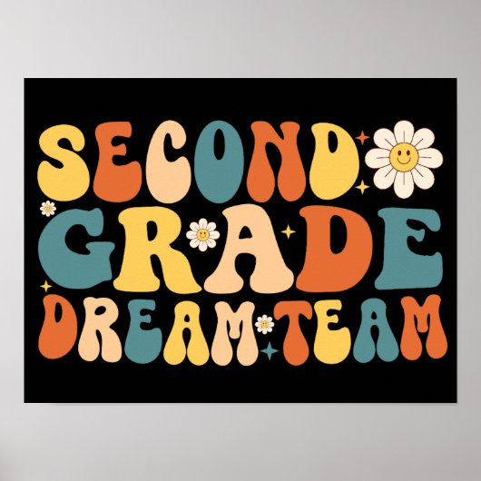 Tweede Klas Droomteam Poster (Voorkant)
