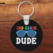 Tweede klas Gast 2e klas Leerleraar Studenten teru Sleutelhanger (Voorkant)