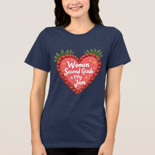 Tweede klas is mijn jam leraar shirt   Schattig