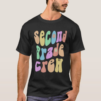 tweede klas Kleine Miss 2e Gr Retro T-shirt