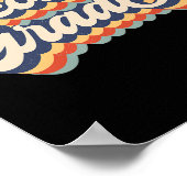 tweede klas leraar leerling terug naar school poster (Hoek)