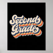  tweede klas leraar leerling terug naar school poster (Voorkant)