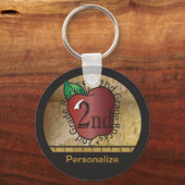 tweede klas leraar sleutelhanger (Voorkant)