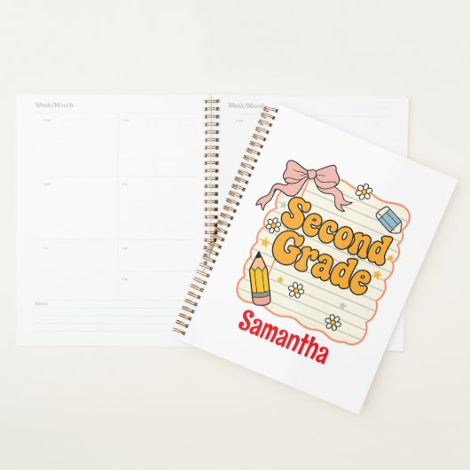 Tweede klas - Mooie schoolspullen voor terug naar Planner (Display)