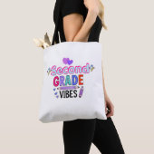 Tweede klas sfeer Cute terug naar school Tote Bag (Dichtbij)