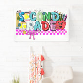 Tweede klas typografie spandoek (Insitu)