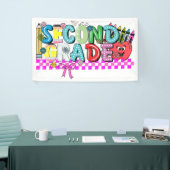Tweede klas typografie spandoek (Beurs)
