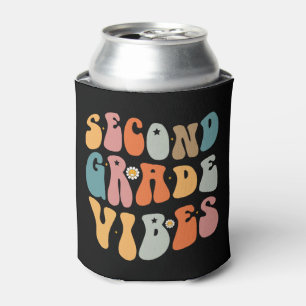 Tweede klas vibes terug naar school groovy school blikjeskoeler