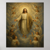Tweede komst van Jesus™ LDS Wall Art Poster (Voorkant)