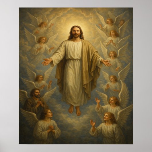 Tweede komst van Jesus™ LDS Wall Art Poster (Voorkant)