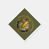 Tweede luitenant 2LT Promotie Servet (Hoek)