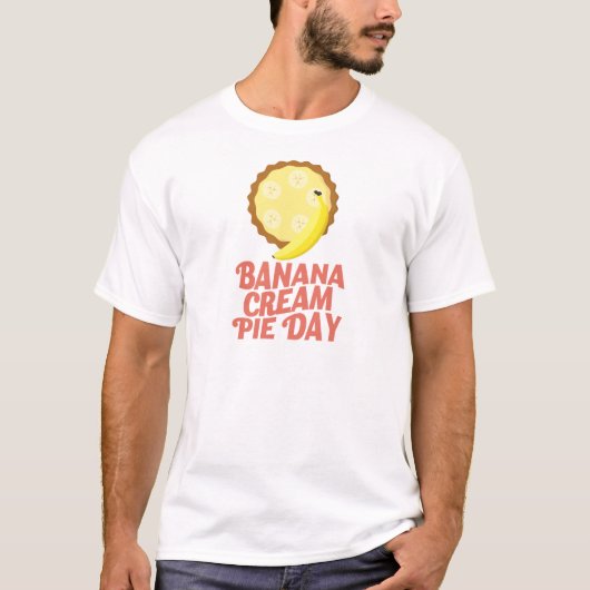 Tweede maart - Banana Cream Day T-shirt (Voorkant)