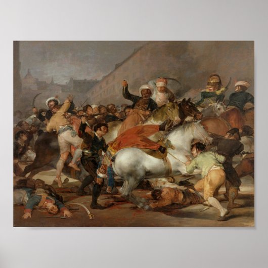 Tweede mei 1808 door Goya - Poster (Voorkant)