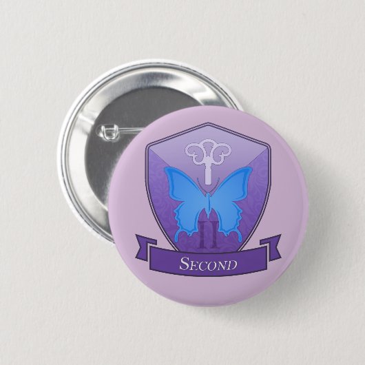 Tweede - Mt. Caliwas School Pin Ronde Button 5,7 Cm (Voorkant /achterkant)