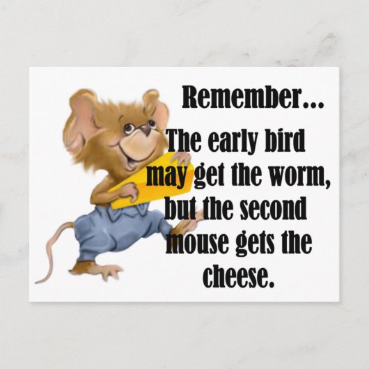 Tweede muis briefkaart (Voorkant)