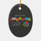 Tweede onderwijsdag, Geweldige Keramisch Ornament (Voorkant)