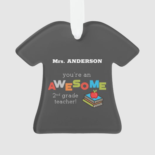 Tweede onderwijsdag, Geweldige Ornament (achterkant)