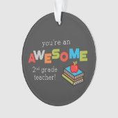 Tweede onderwijsdag, Geweldige Ornament (voorkant)