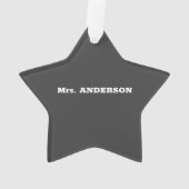 Tweede onderwijsdag, Geweldige Ornament (achterkant)