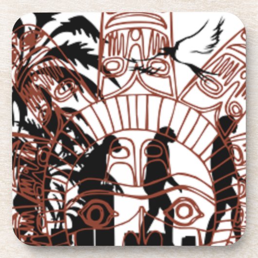 Tweede Onderzetter van het Ontwerp van de Arbeider (Voorkant)