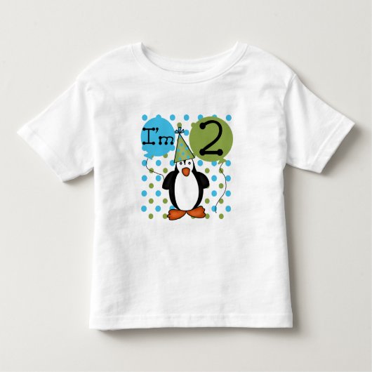 Tweede Penguin Birthday Tshirts en cadeaus (Voorkant)