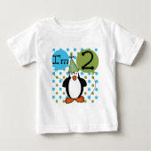 Tweede Penguin Birthday Tshirts en cadeaus (Voorkant)