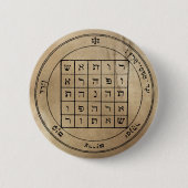 Tweede Pentacle van de Button van Saturnus (Voorkant)