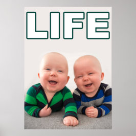 TWEEDE PRO-LEVEN BABINE RECHT OP LEVEN POSTER