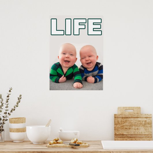 TWEEDE PRO-LEVEN BABINE RECHT OP LEVEN POSTER (Keuken)